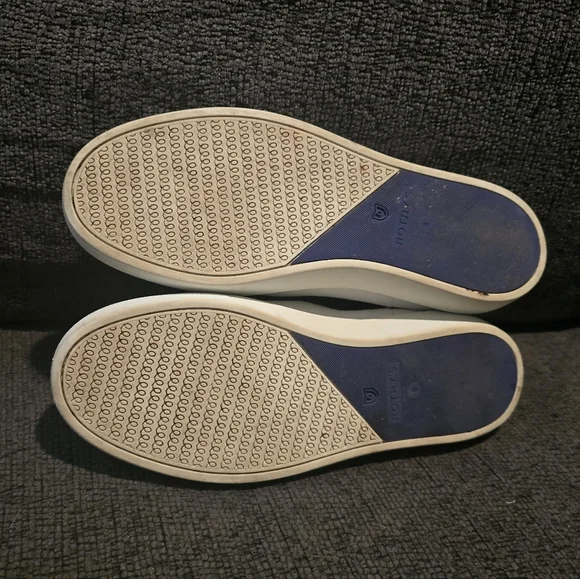 Rothy's | The Original Slip On Sneakers Bright White Women's 8 - Picture 3 of 5